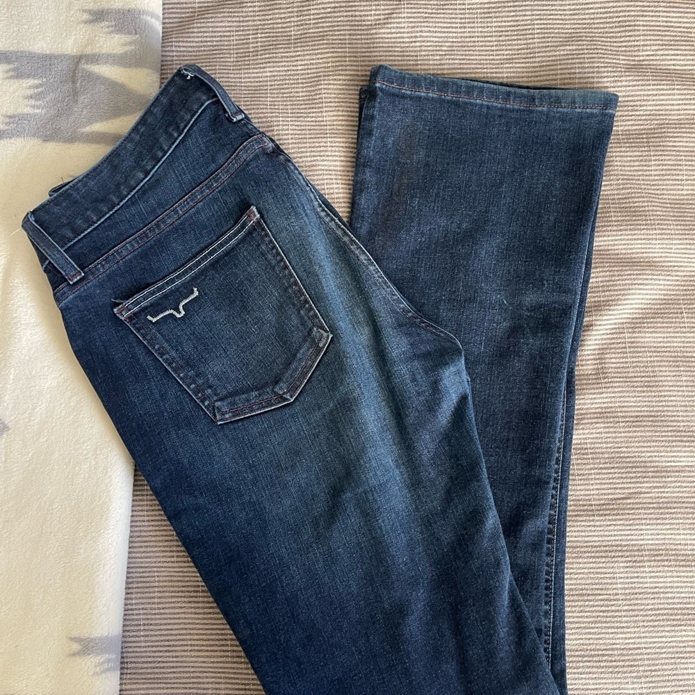 Kimes Ranch Women's Boot Cut Jeans - Dark Blue
